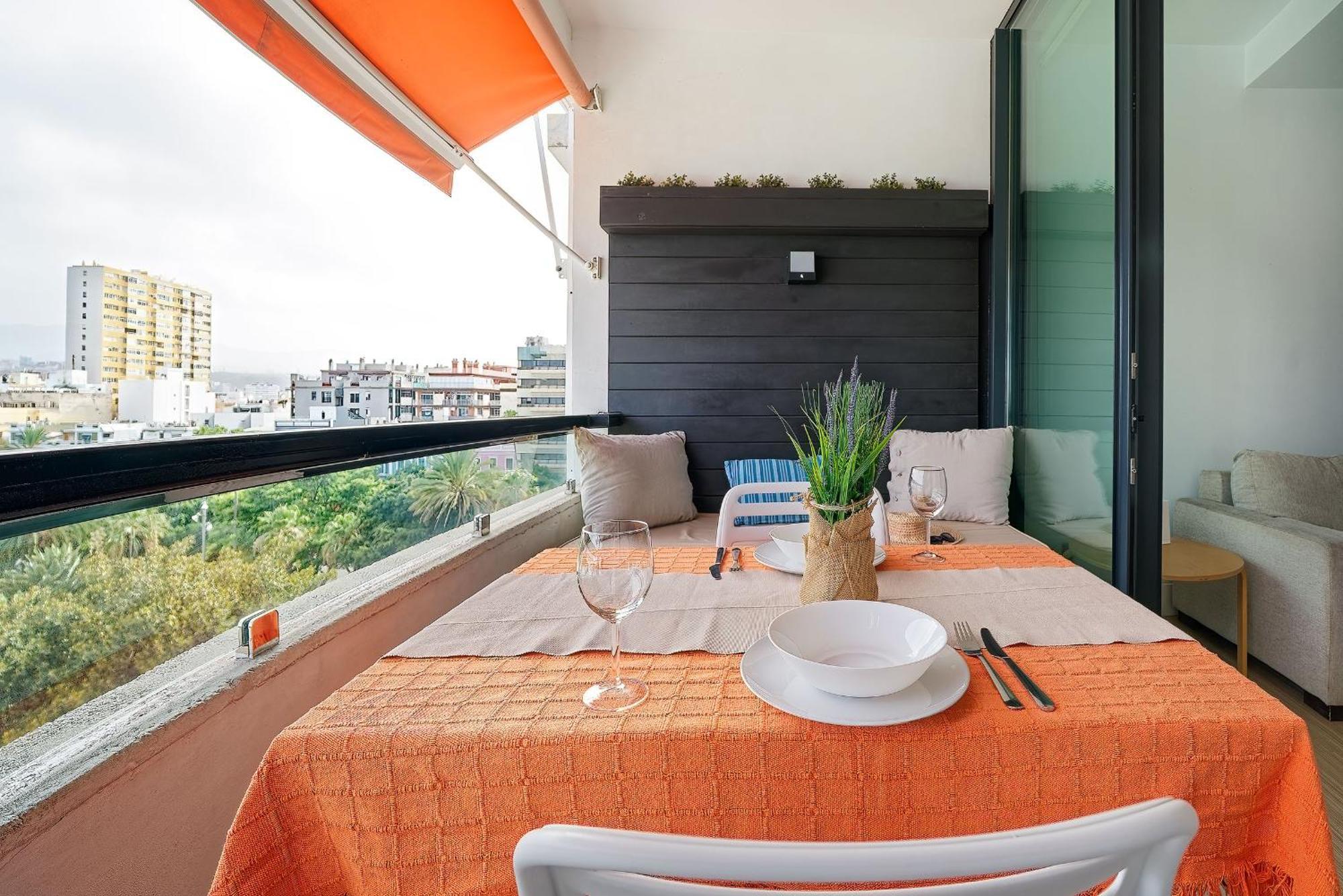 Estudio Con Terraza Vista Mar Las Palmas / Gran Canaria Exterior foto